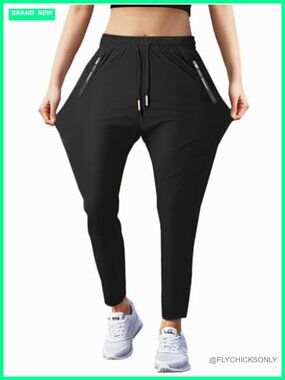 Women's Lightweight Quick Dry Hiking Pants with Zipper Pockets